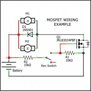 Mosfet electronics kit for flywheel motors – Containment Crew