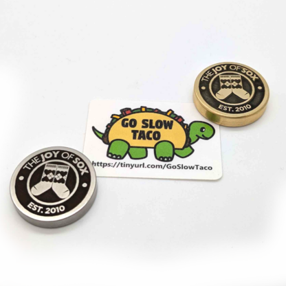 2024 Go Slow Taco Challenge Coins - Image 3