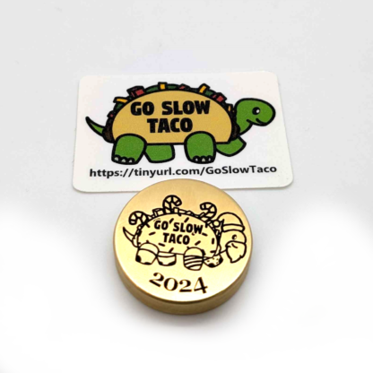 2024 Go Slow Taco Challenge Coins - Image 8